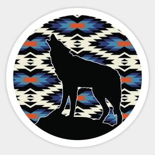 Wolf Pattern - 6 Sticker